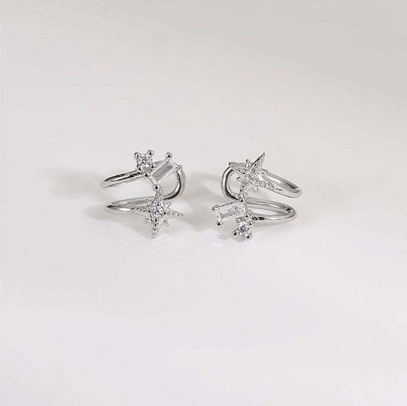 The Silver Wings Clip-on Ear Accessories clip-on earrings LuxeFermoir 