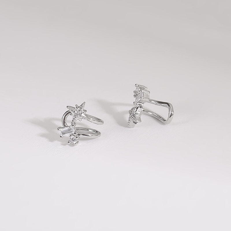 The Silver Wings Clip-on Ear Accessories clip-on earrings LuxeFermoir 