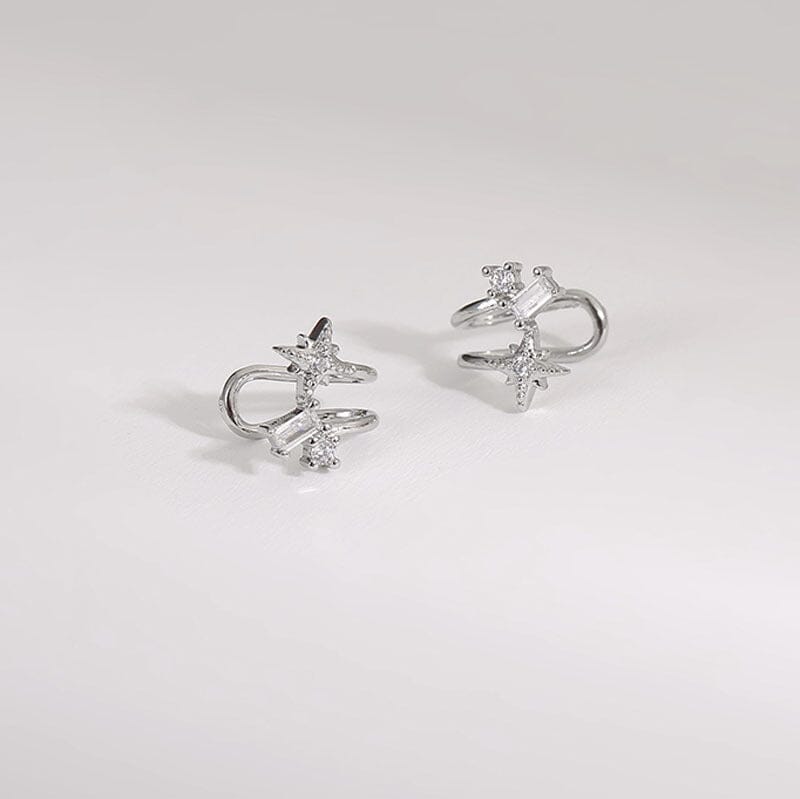 The Silver Wings Clip-on Ear Accessories clip-on earrings LuxeFermoir 